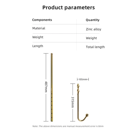 Set Adjustable LOCKINK AllNight Hook Golden 3867 Anal 1226